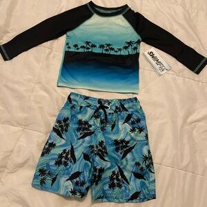 NWT 2T Boy Bathing Suit